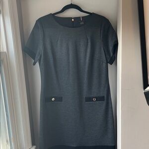 Tommy Hilfiger Charcoal and Black Mini Dress